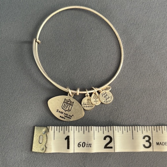 ALEX & ANI NEW ENGLAND PATRIOTS BRACELET - Picture 2 of 2